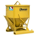 Conical concrete bucket with forklift pockets